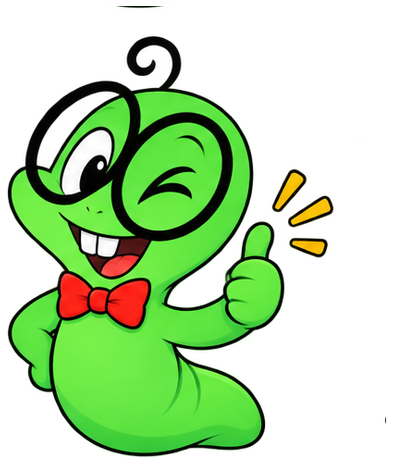 Bub the Bookworm, StoryFluent's mascot